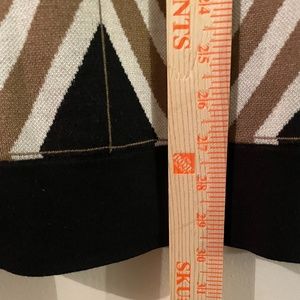 Mens large Retro Patterned Sweater collared shirt